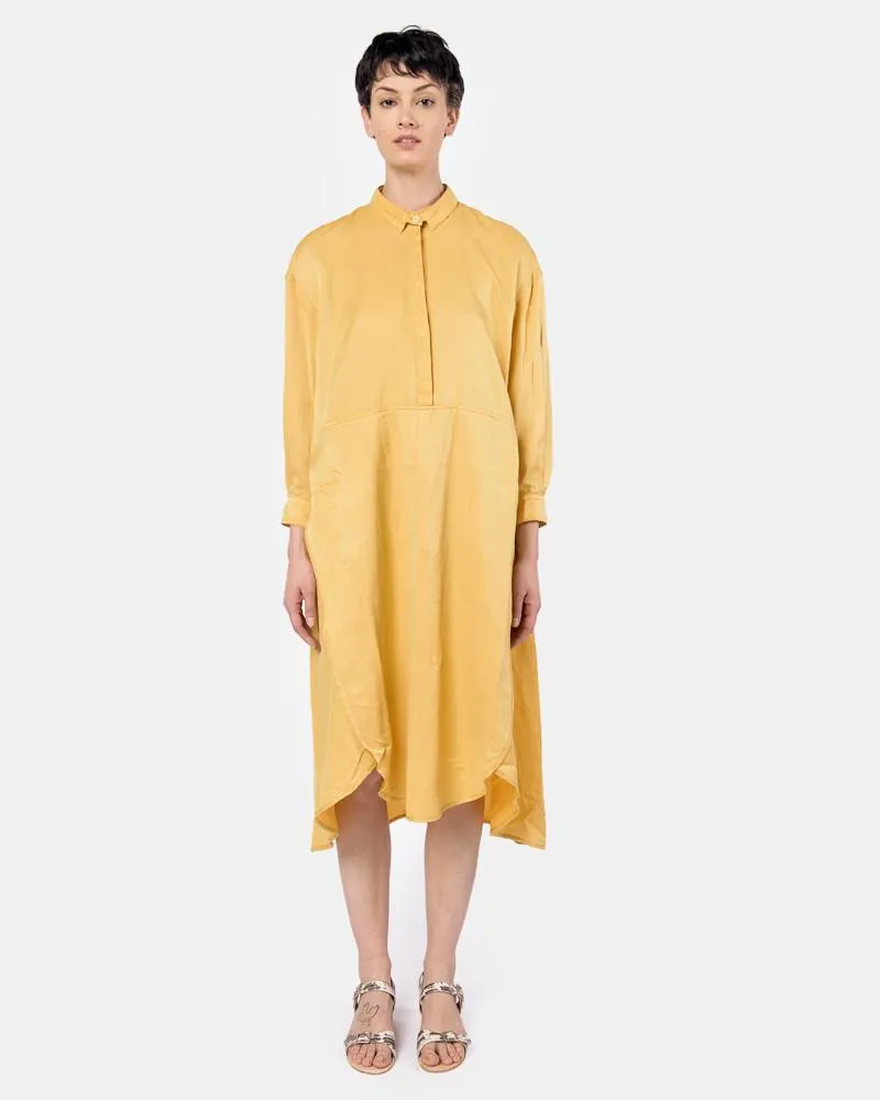 Beatle Dress in Lion Yellow