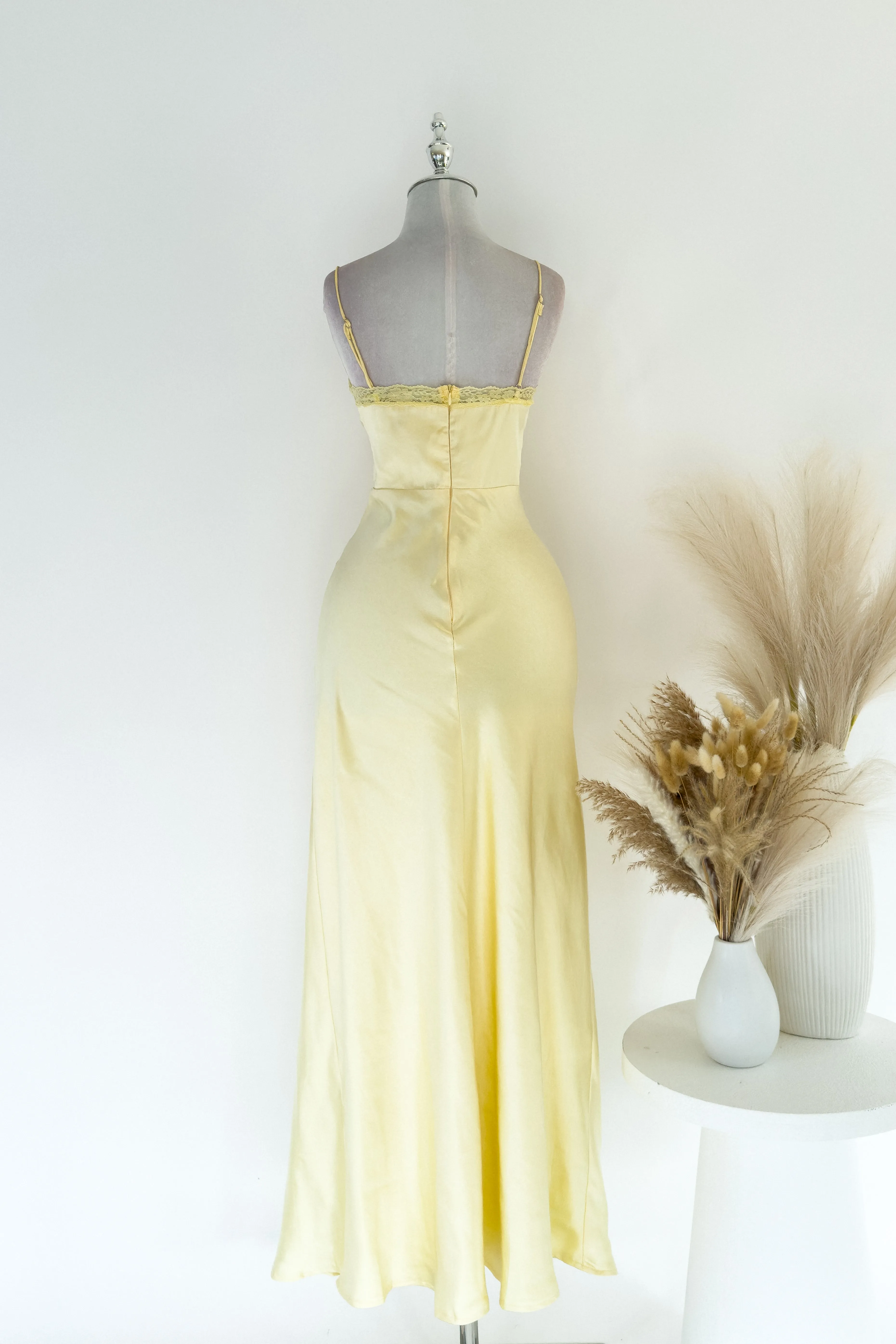 Felicity Maxi Dress - Lemon