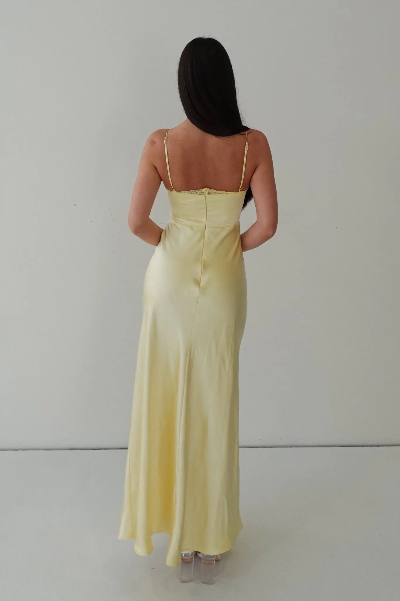 Felicity Maxi Dress - Lemon