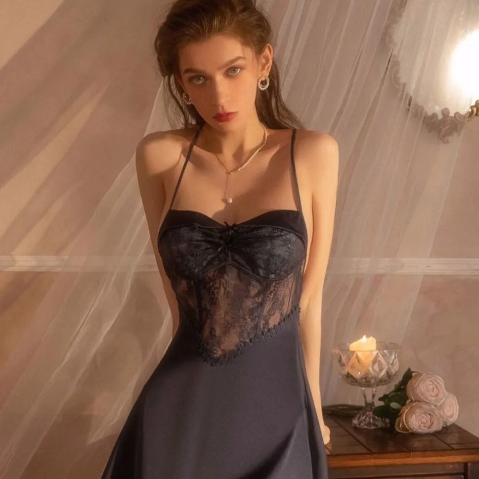 French Vintage Lace Nightwear