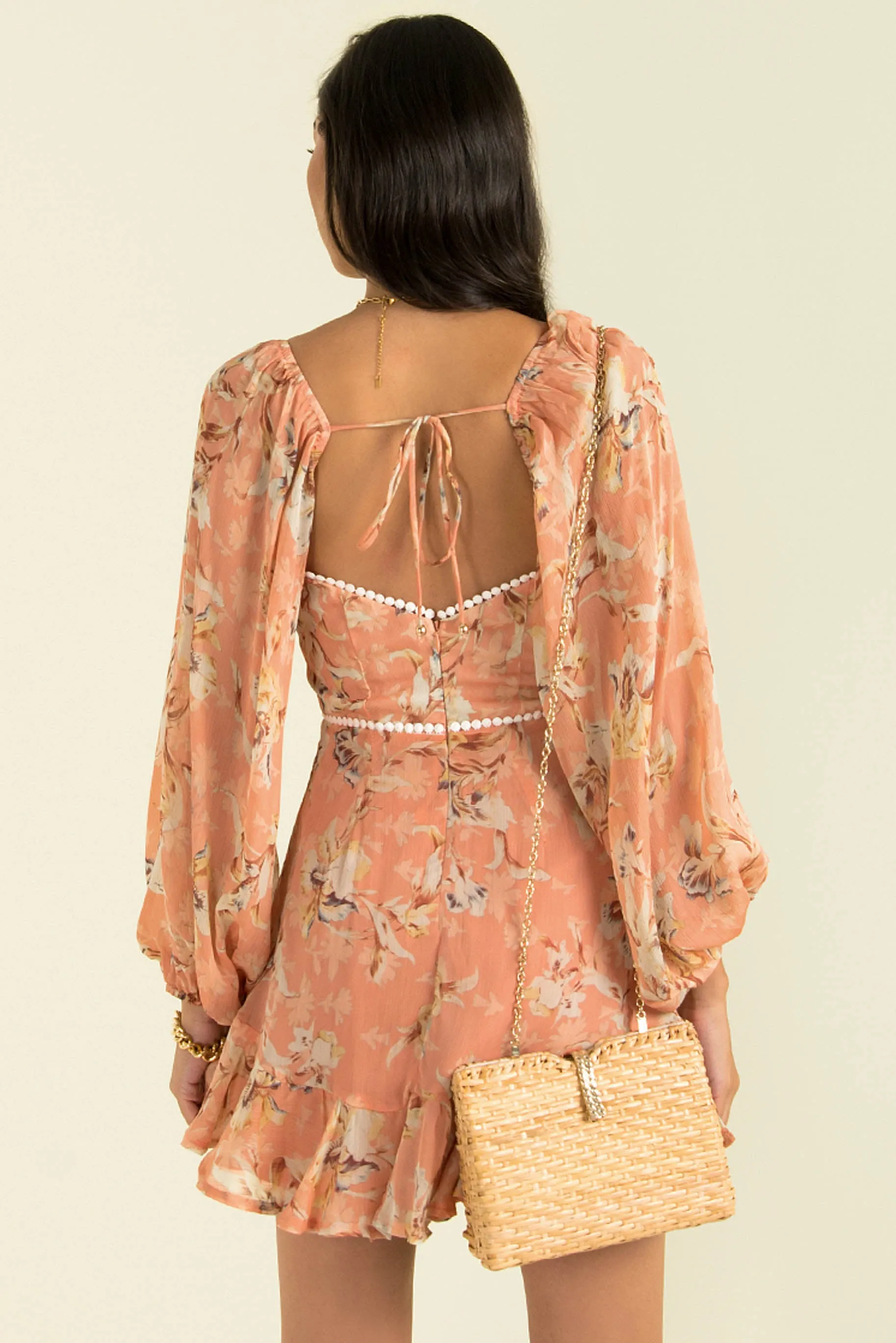 Nicole Dress / Peach